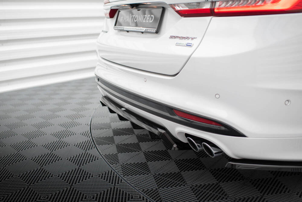 Diffuser Ford Mondeo Sport Facelift Maxton Glans Zwart