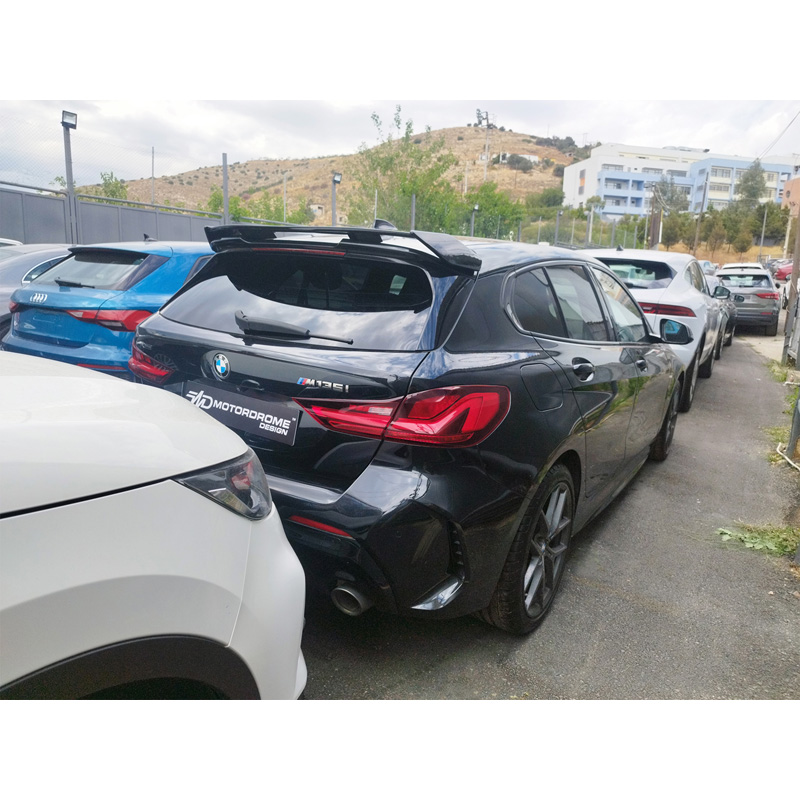 Motordrome Dakspoiler  BMW 1-Serie (F40) M-Sport & 128ti/M135i 2019-2024 (PU)