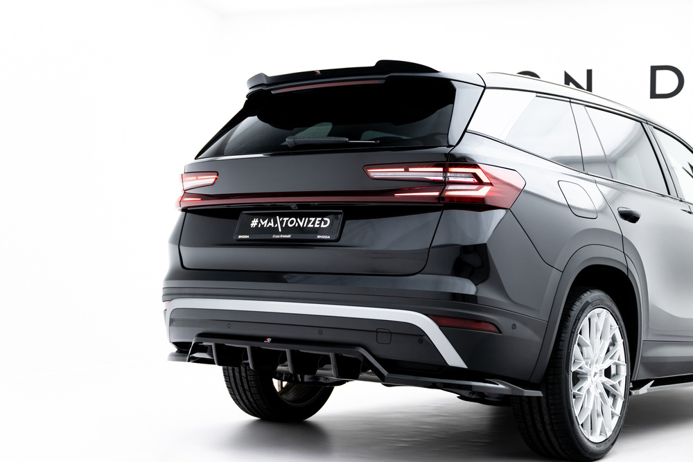 Spoiler Cap Skoda Kodiaq Mk2 (RS) Glans Zwart