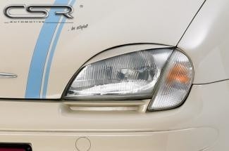 Koplampspoilers Fiat Seicento (type 187) 1998-2009 ABS