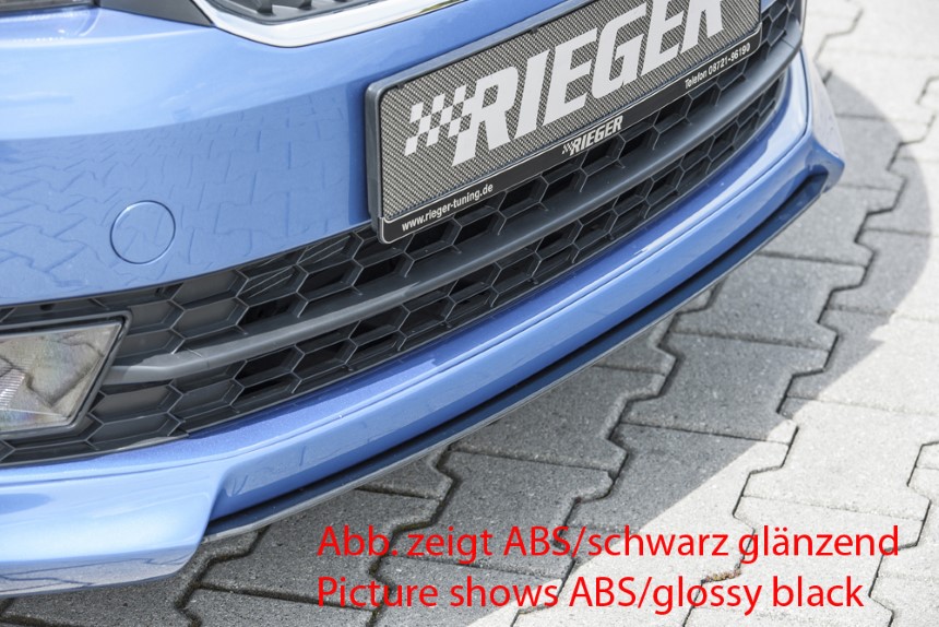 Spoilerzwaard Skoda Rapid (NH) Rieger carbon-look