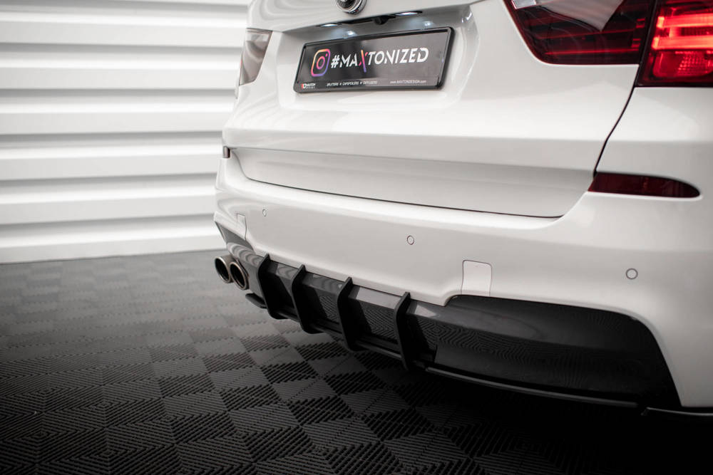 Diffuser Street Pro BMW X3 M-Pack F25 2010 - 2014 Maxton