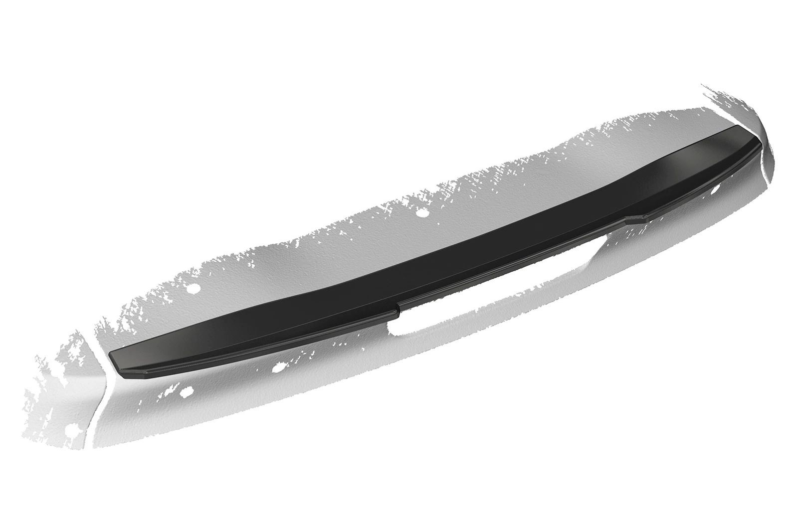Achterspoiler Toyota Aygo 2 Glans Zwart van CSR Automotive (07/2014-)