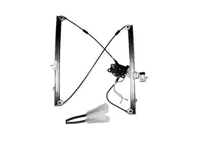 raammechanisme, 2/3 drs, incl motor, rechts Fiat Scudo, 2007 -