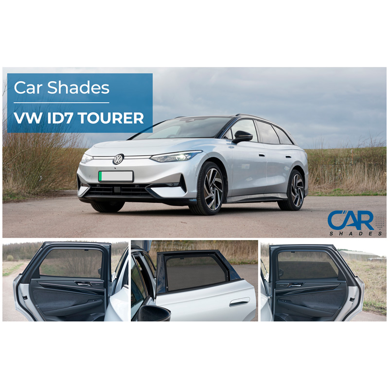 Set Car Shades (achterportieren)  Volkswagen ID.7 Tourer 2024- (2-delig)
