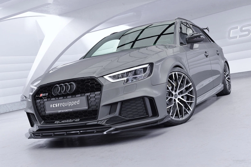 Voorspoiler Bekerspoilerlip voor Audi RS3 (8V/8VA)