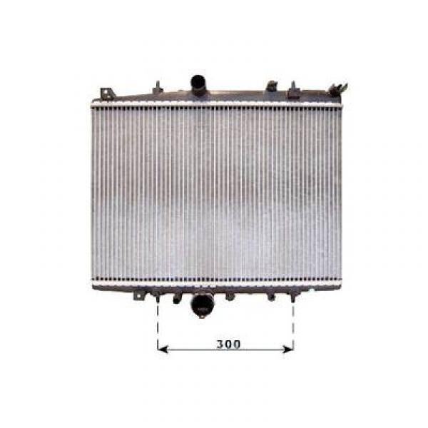 Radiator C5 01->> 01->> 379x563x27 2.0I +/-AC