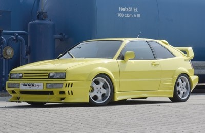 Voorschermen Breedversie 1 VW Corrado Polyester Rieger