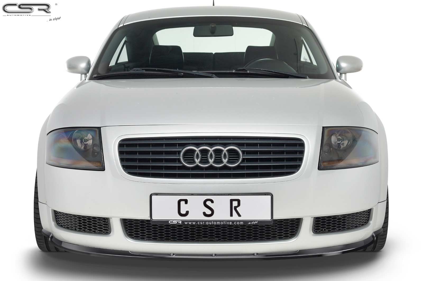 Voorspoiler Audi TT 8N Glans Zwart – 1998–2006