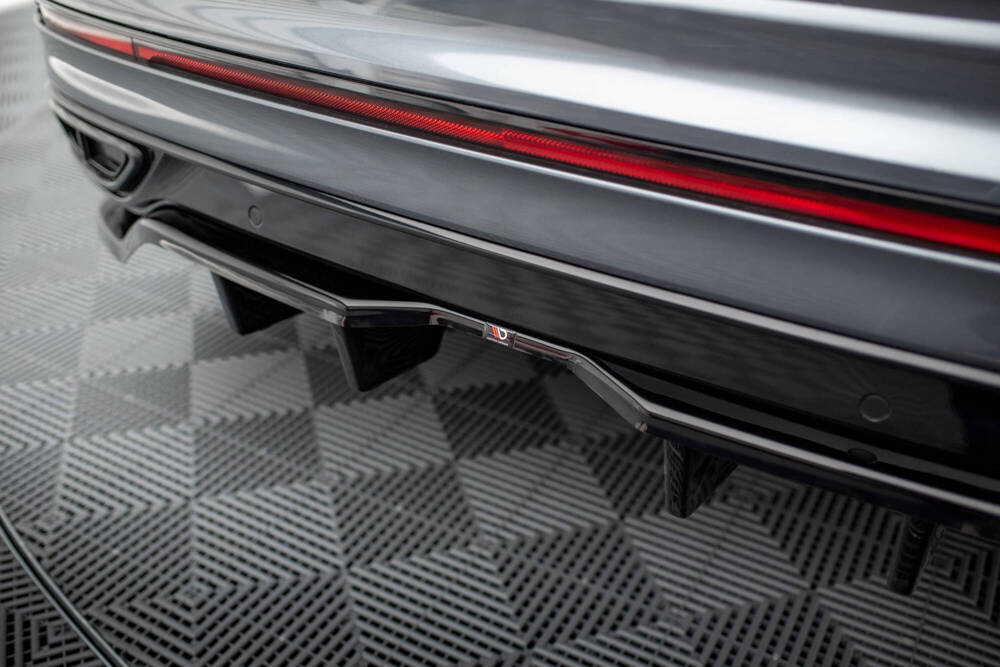 Diffuser Volkswagen Tiguan R-Line FL Maxton Glans Zwart