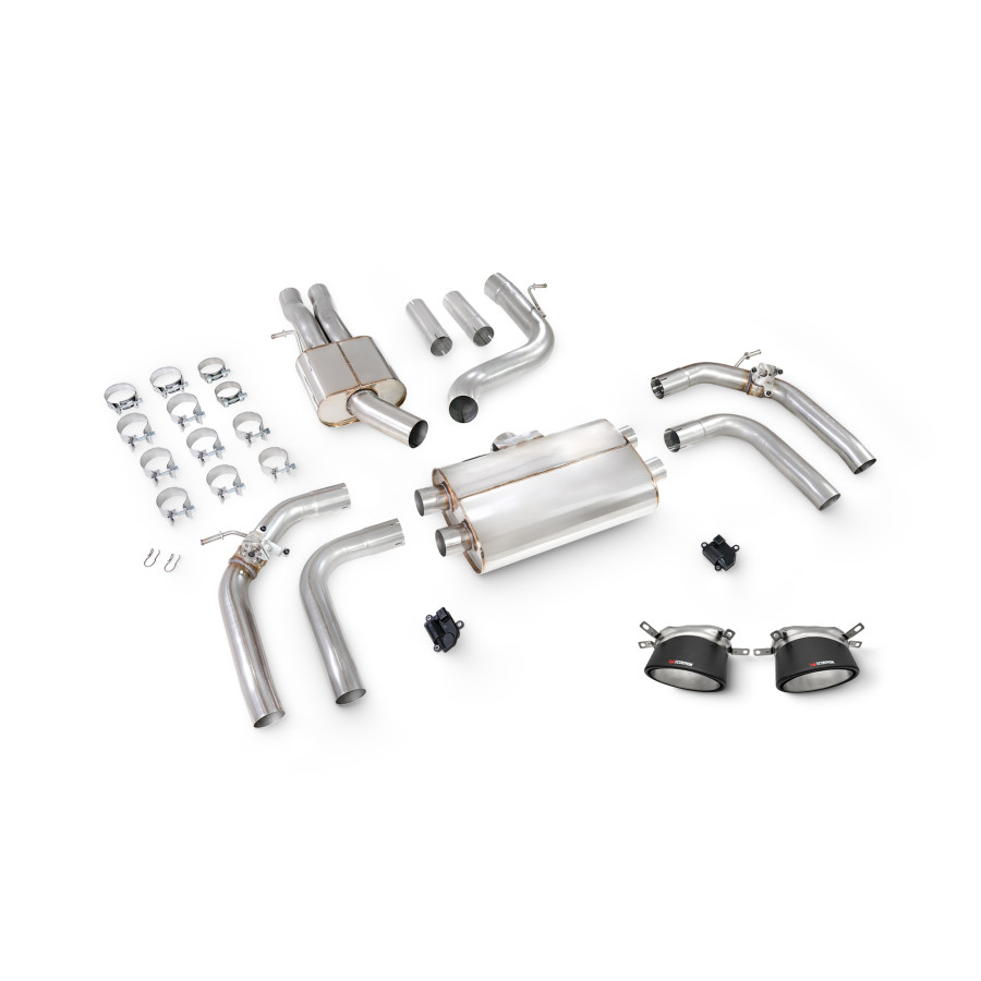 Audi RS3 8Y Sportback 21 - Current GPF Model Resonated gpf-back system with valves