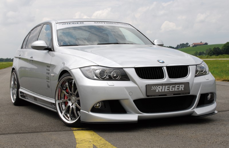 Voorbumper BMW E90 met ABE met uitsparing voor sproei-installati