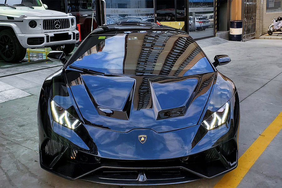 Lamborghini Huracan LP610/LP580 BKSS Style Carbon Fiber Motorkap 2015-2020