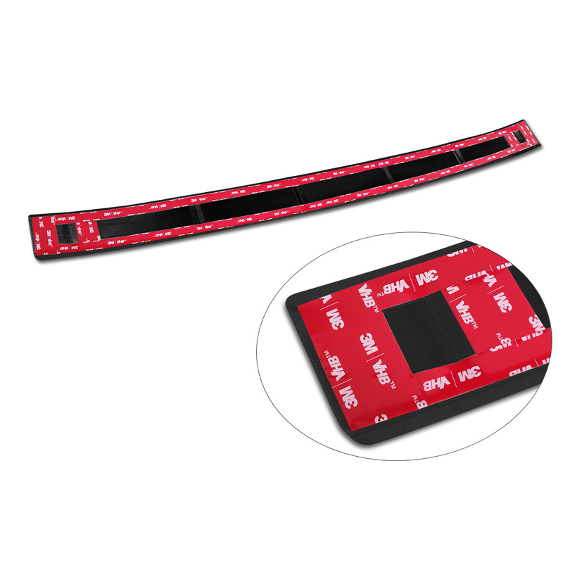 Zwart RVS Achterbumperprotector  Honda Civic XI HB 2022- 'Ribs'