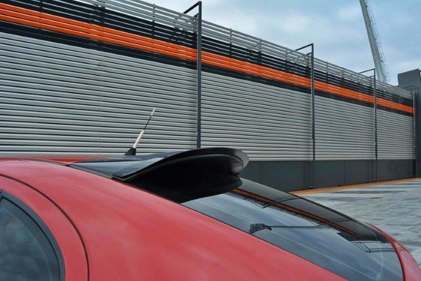 Spoiler uitbreiding Seat Leon Cupra 1M Maxton Design glans zwart