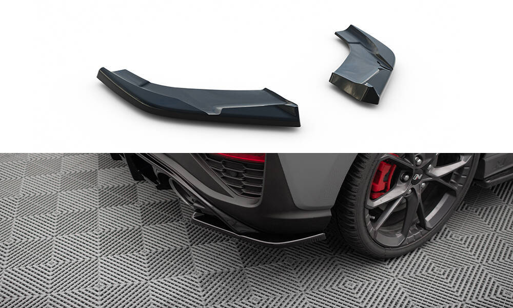 Side Splitters Hyundai I30 N Hatchback Mk3 Facelift Glans Zwart V.5