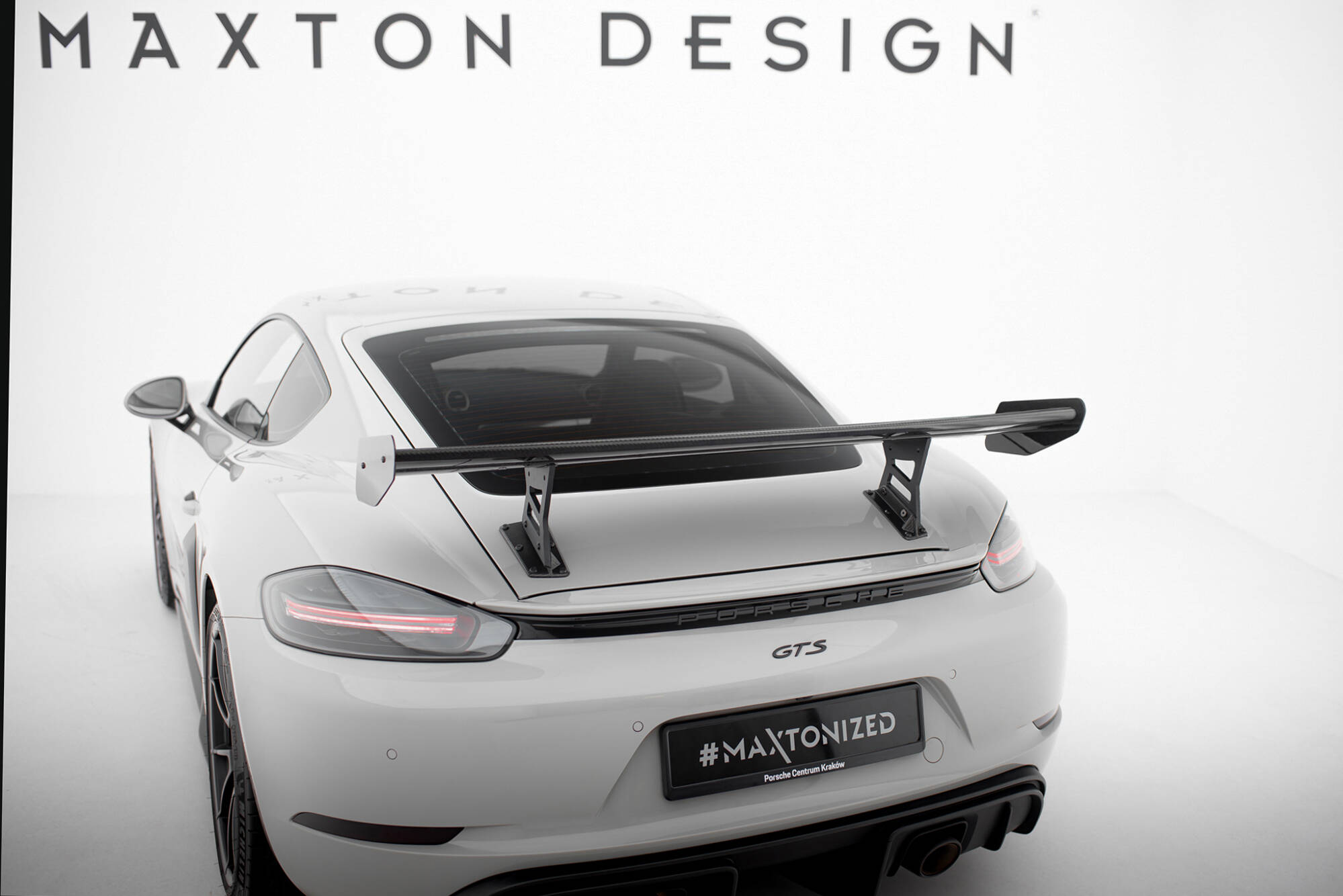 Carbon Spoiler V.1 Porsche 718 Cayman 982C Maxton
