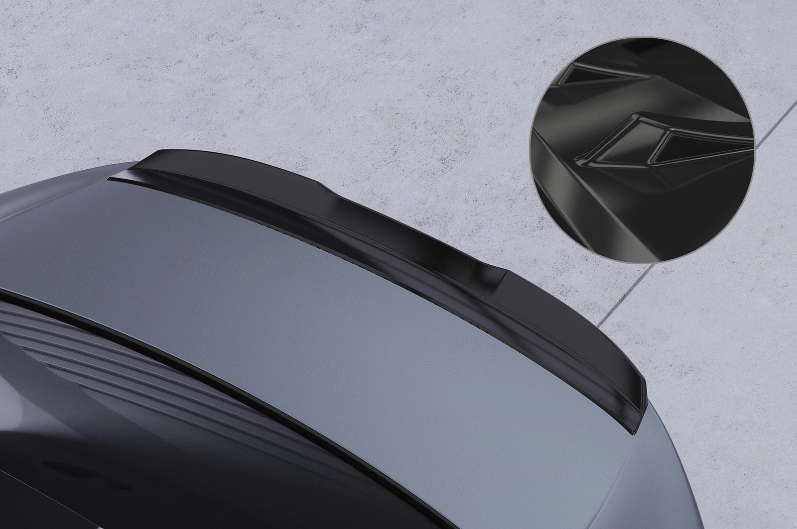Achterspoiler BMW 8er G16 Grand Coupe Glans Zwart - CSR Design