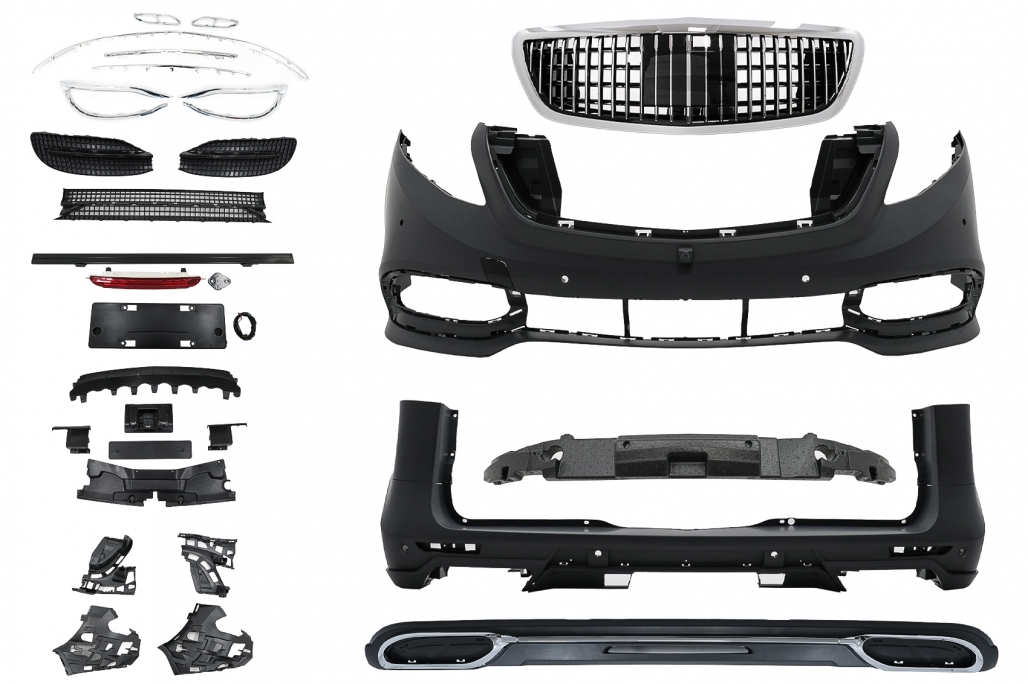 Bodykit Mercedes V-Klasse W447 15-19 Maybach Look