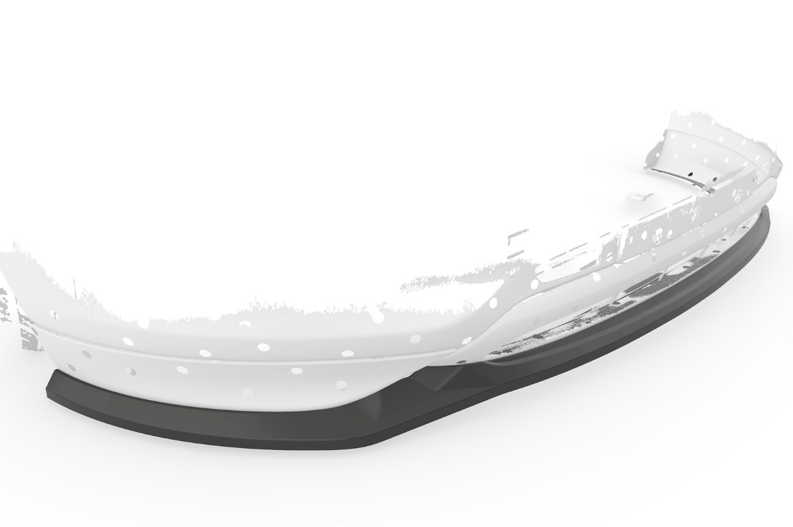 Voorspoiler Opel Adam S CSR Glans zwart