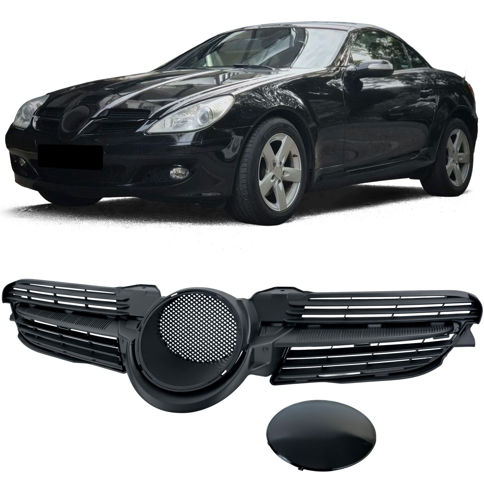 Bumper Grill SLK R175