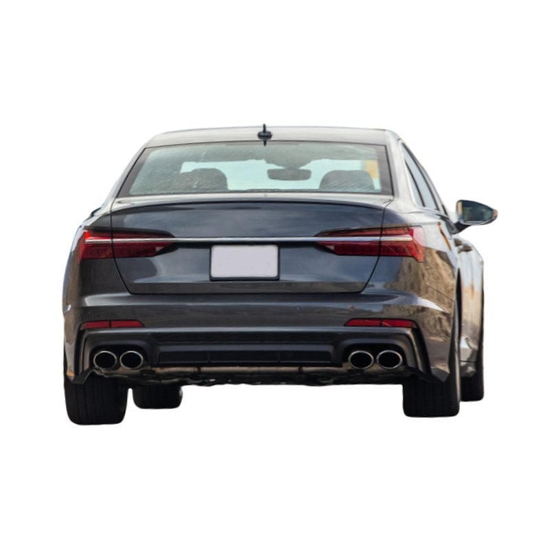 Diffuser Audi A6 C8 S-Line S6 Look Chroom