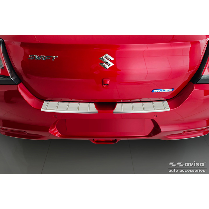 RVS Achterbumperprotector  Suzuki Swift VI 2024- 'Ribs'