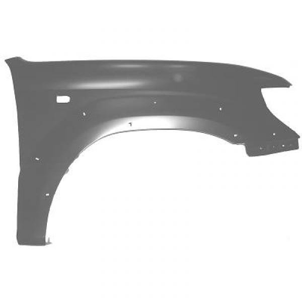 Voorscherm links LANDCRUISER 97-02 met Wielschermrand GATEN