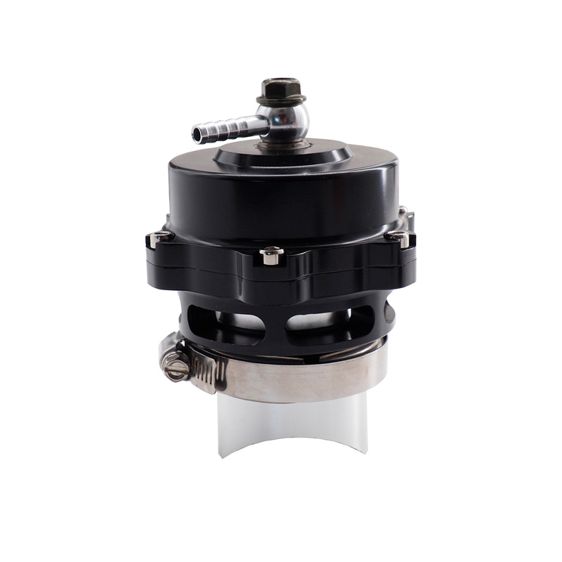 Simoni Racing Universele Blow-Off Valve Type 15 - Aansluiting 52mm , Lengte 105mm, Diameter 77mm - Zwart
