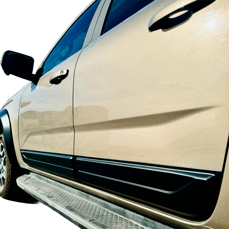 Deurpanelen  Volkswagen Amarok MK2 2022- - Matzwart