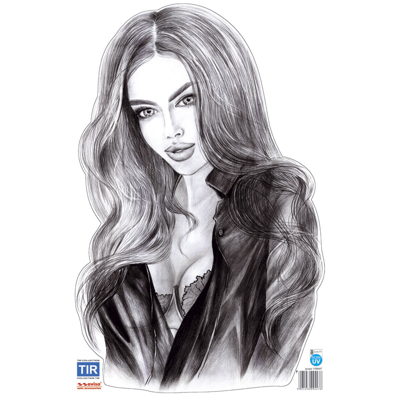 Auto Tattoo Sticker Sara girl - 30,4x47,7cm