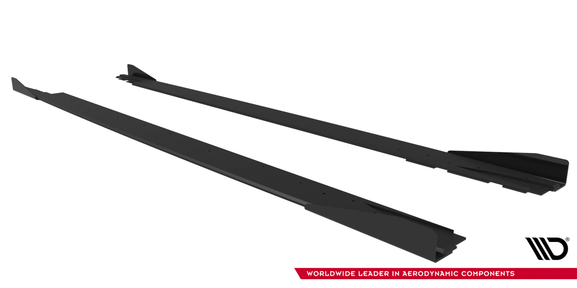 Street Pro Zijskirts + Flaps Mercedes-AMG CLE 53 C236 Maxton Glanzend zwart