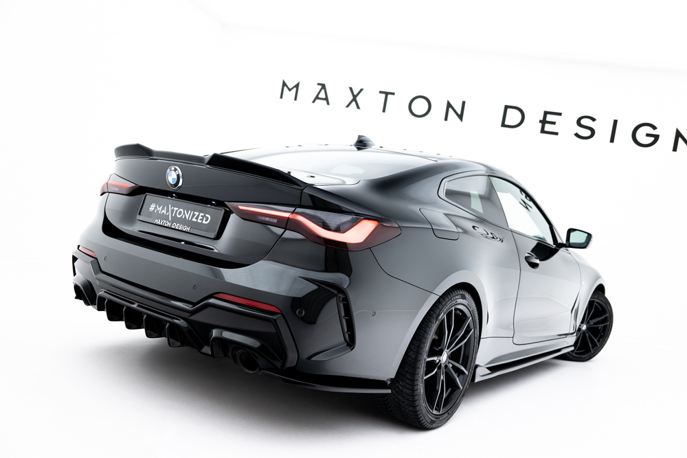 Achterzij Spoilers V.7 BMW 4 M-Pack G22 / G23 / G22 Facelift / G23 Facelift Maxton