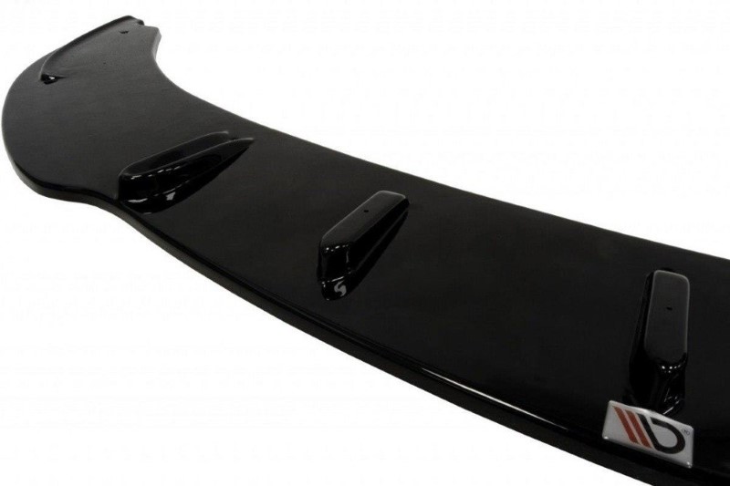 Voorspoiler BMW 6 E63 / E64 (PREFACE MODEL) V.1 Glanzend Zwart
