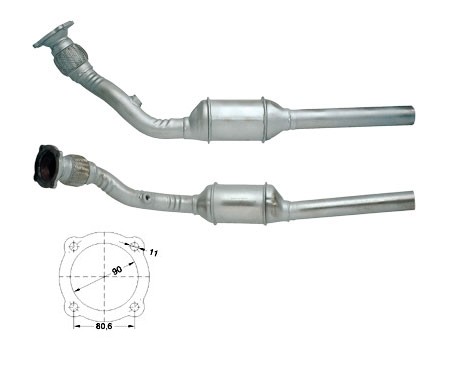 VW GOLF IV 1.8i 20V Turbo 1781 cc 110 Kw / 150 cv AGU Magnaflow