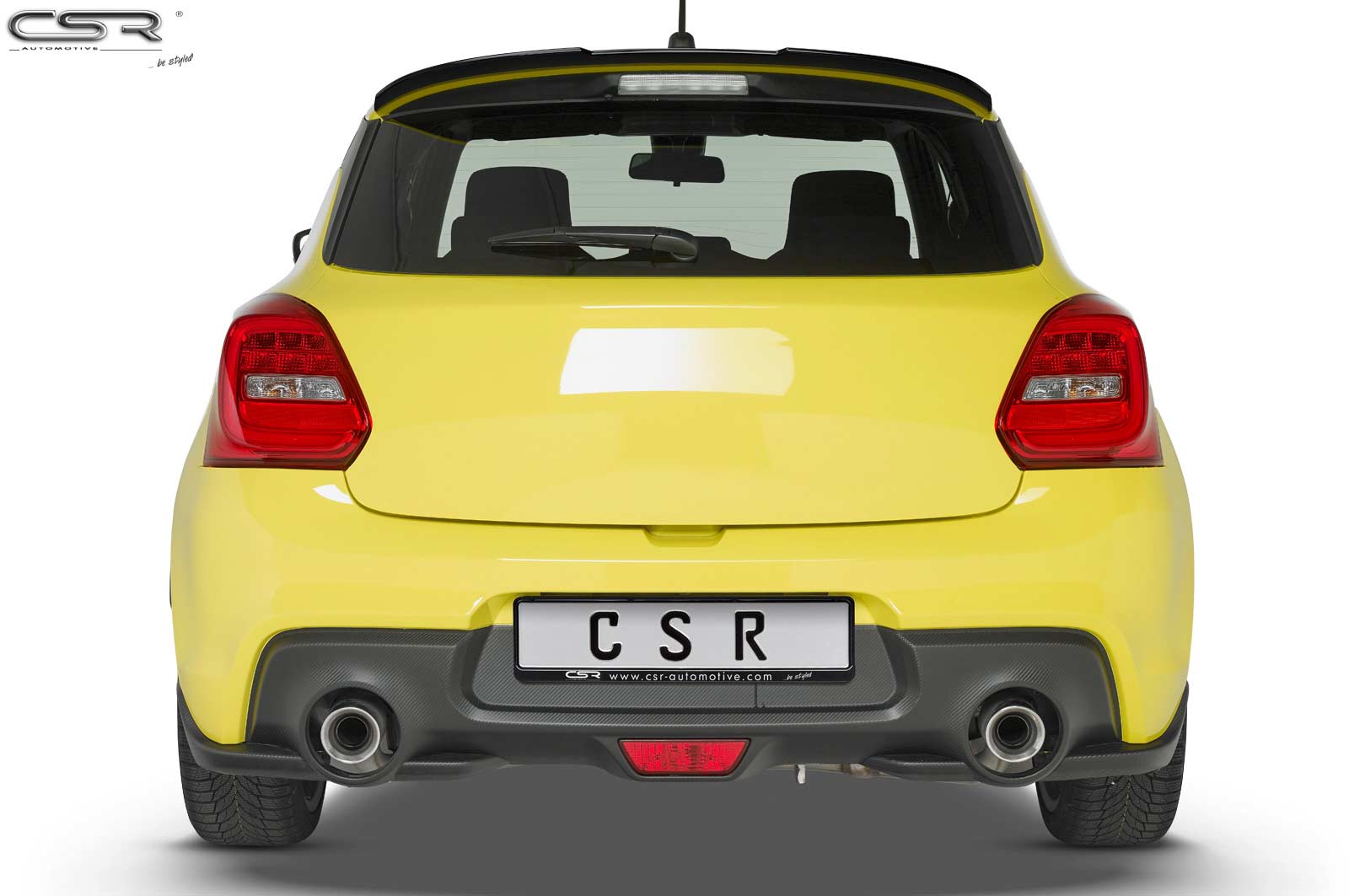 Achterspoiler Suzuki Swift 6 (RZ/AZ) Sport (2018–) Glans Zwart – CSR Automotive