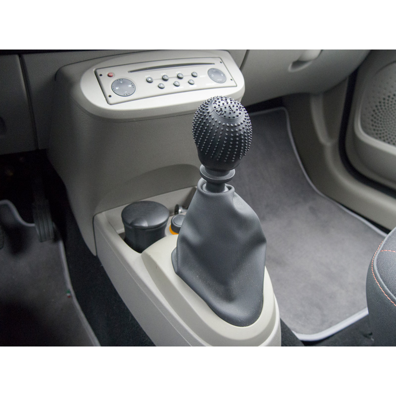Simoni Racing Pookknophoes Grip - Zwart Siliconen