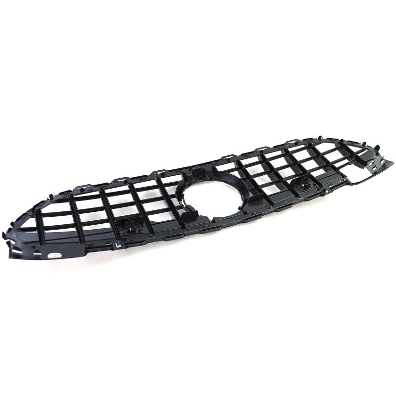 Grill Mercedes C-Class W206 (21-..) GT Look Chroom Zwart