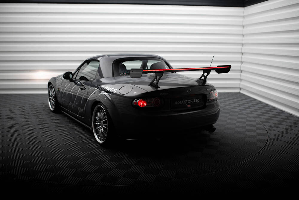 Carbon Spoiler + Led Mazda Mx5 Hardtop NC(Mk3)