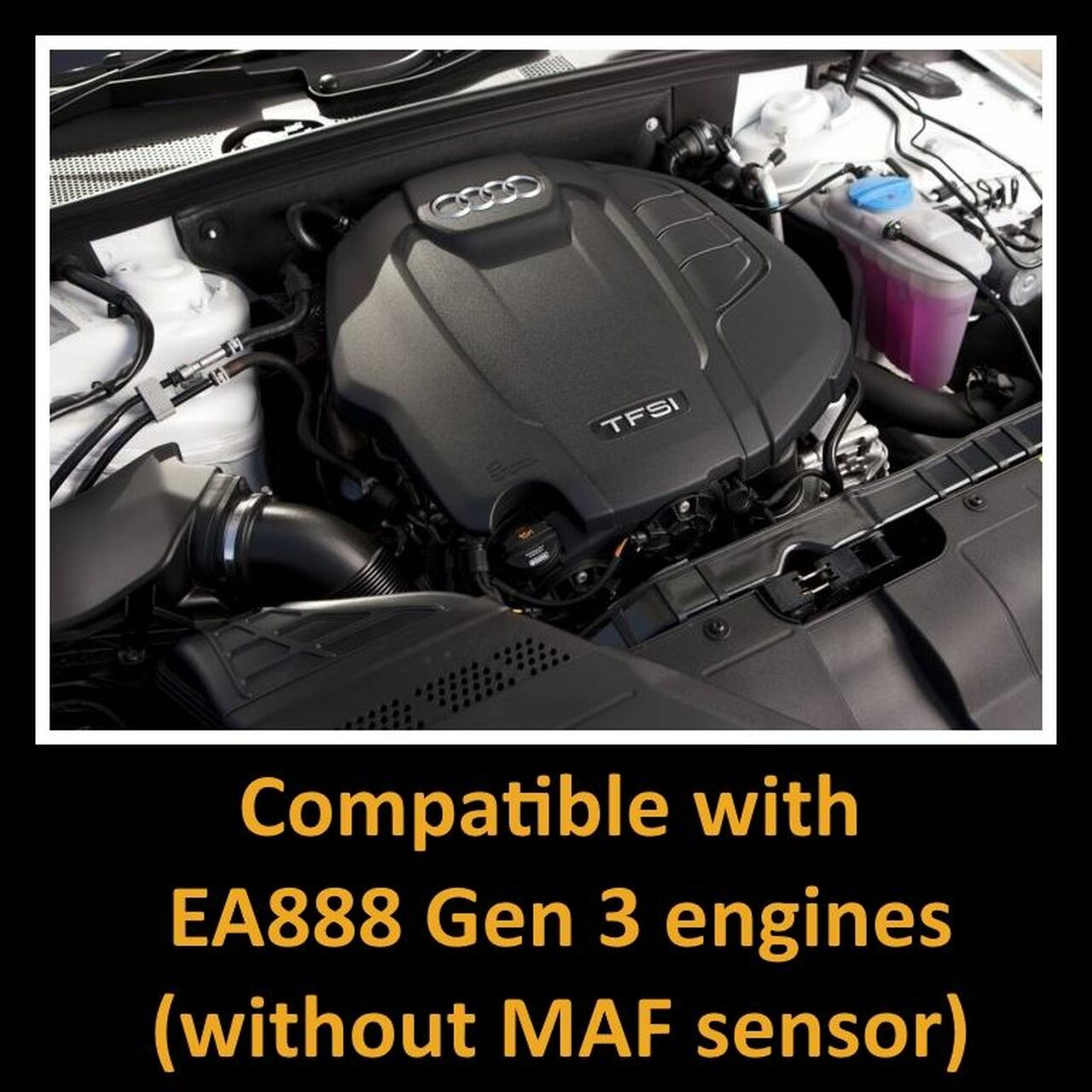 Cold Air Intake Audi A4/A5 B8 1.8/2.0 TFSI – EA888-motor – Zonder LMM - MST Performance