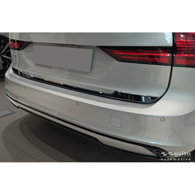 Avisa Zwart Chroom RVS Kofferbak Sierlijst  Volvo V90 II 2016-