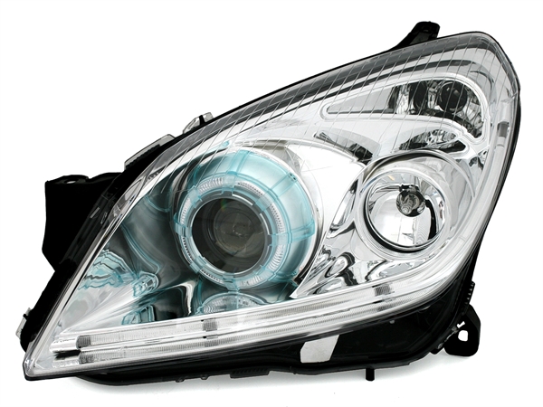 Faros Opel Astra H Dayline Los ojos del Diablo negro