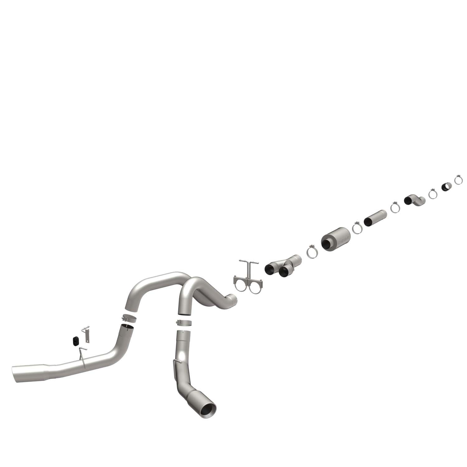 Ford Cat-Back 05-06 Ford Super Duty F250/ Magnaflow Cat-Back