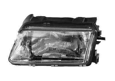 koplamp, H4, elektr verstelb, Valeo type, rechts Audi A4, 1994-1