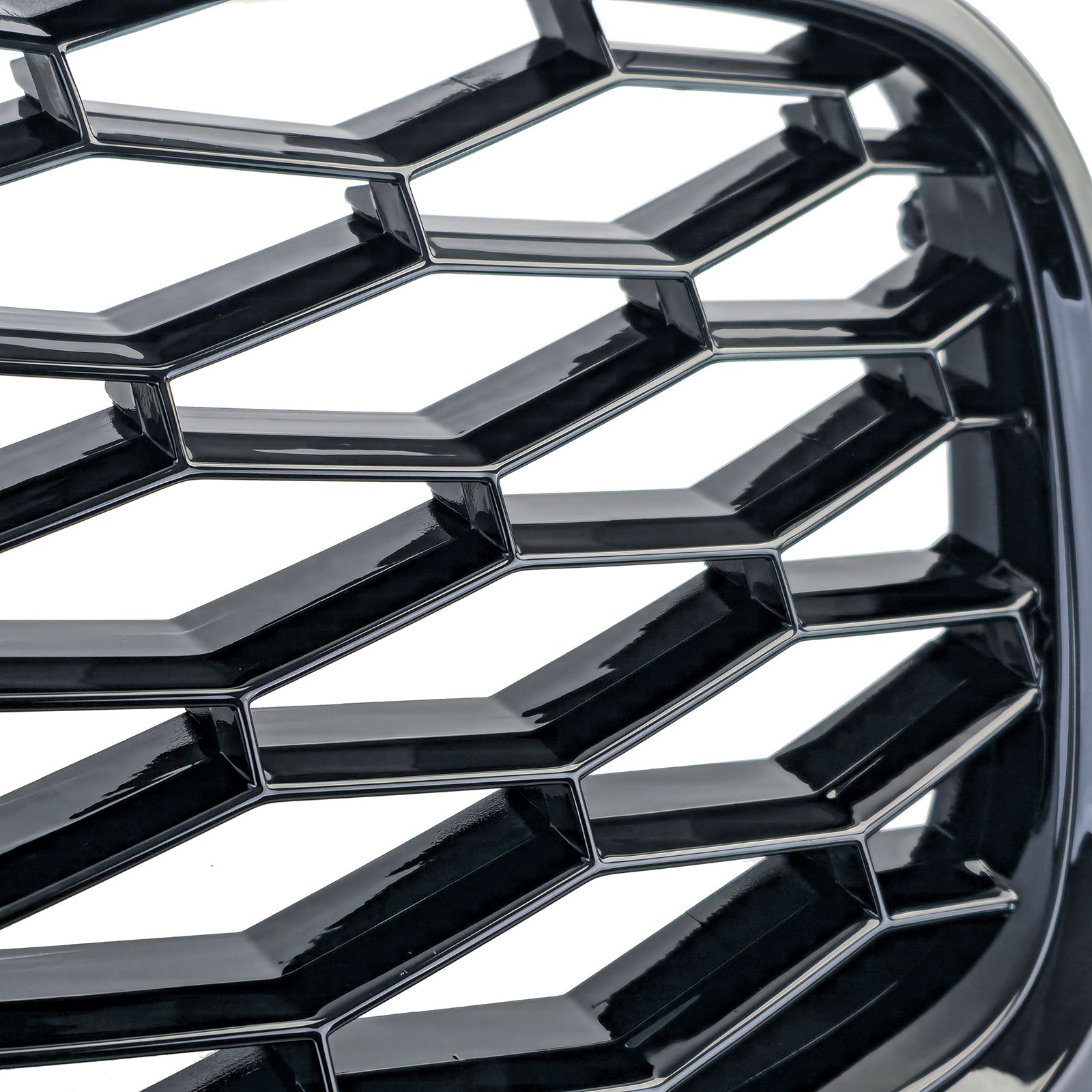 Grill Seat Leon 1P1 FR Facelift 2009-2012 Glanzend zwart