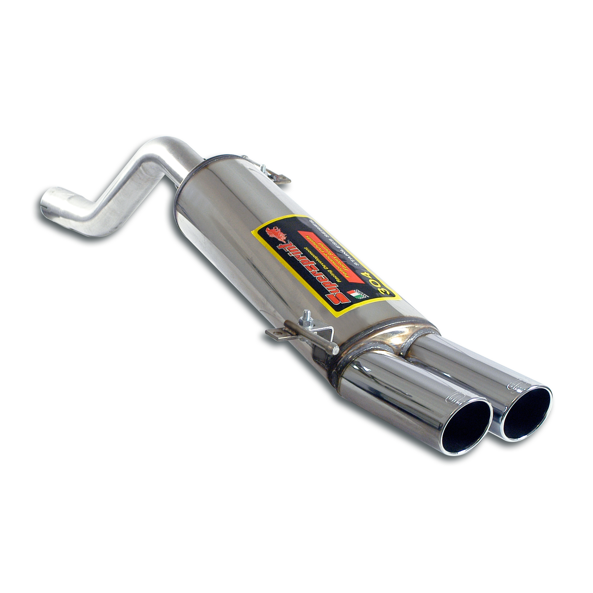 ALFA ROMEO MiTo 1.4i T MultiAir TCT (135 Hp) 2010 -> 2014 Rear exhaust OO80
