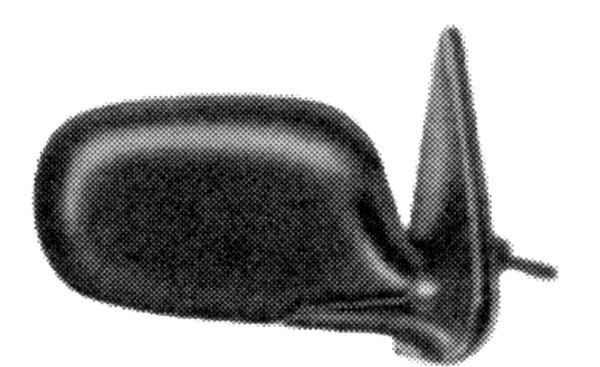 BuitenSpiegel rechts MICRA K11 92-98 MECHANISCH Verstelbaar