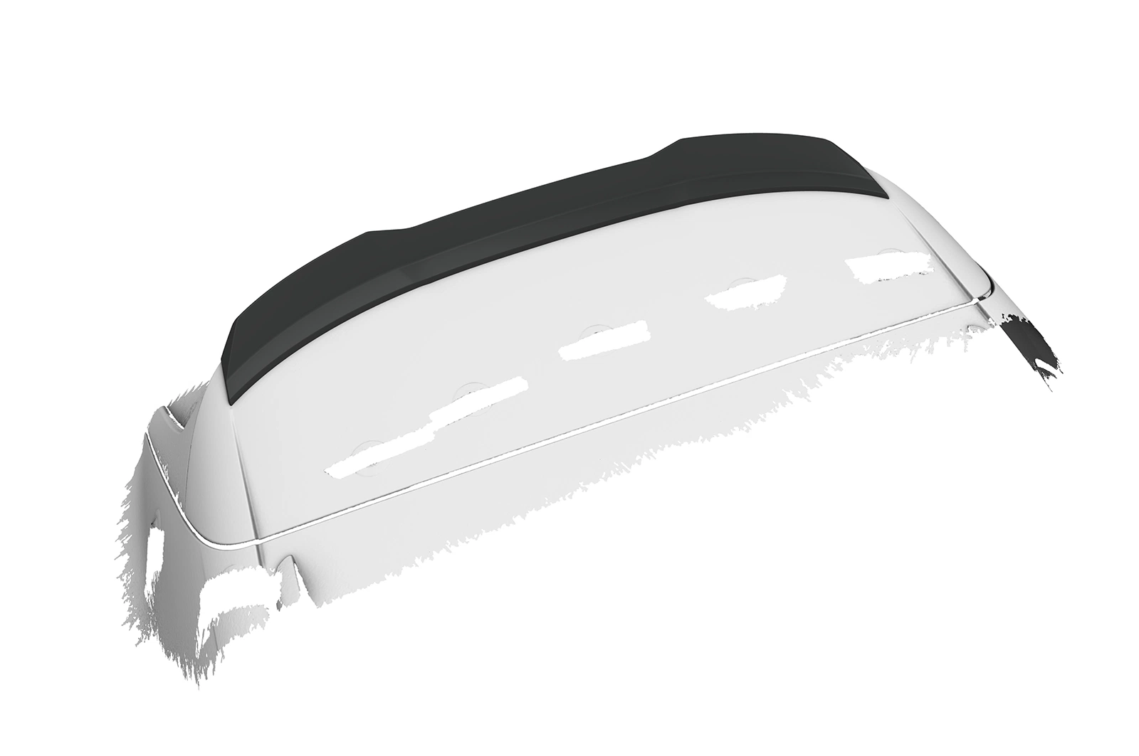 Achterspoiler VW Tiguan 3 R-Lin glans zwart