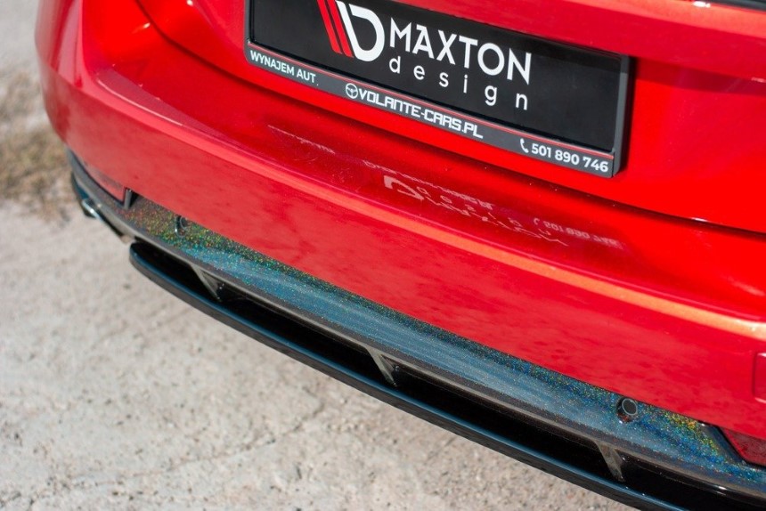 Diffuser Peugeot 508 Maxton Design glans zwart