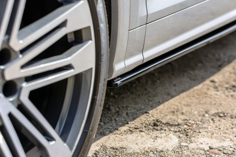 ZijSkirts Diffuser Audi SQ5/Q5 S-Line MK11 Glanzend Zwart